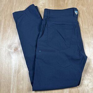 Kuhl Renegade Recon Men’s Blue Hiking Chino UPF 50 Pants Size 32x32